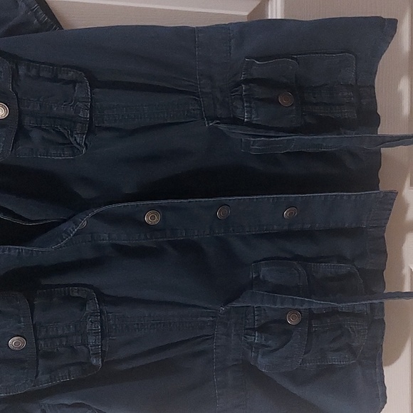 Size 16 Short Sleeve Denim Utility Jacket/Top - Picture 9 of 11